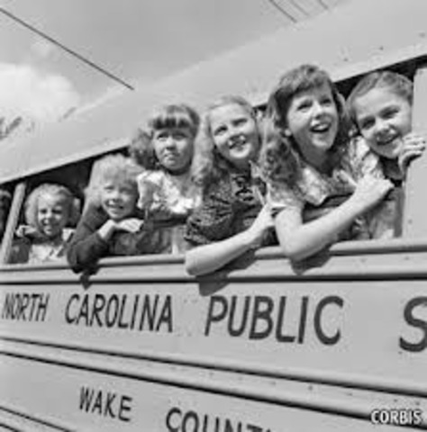 Busing in Charlotte Gets a "Slow" Start