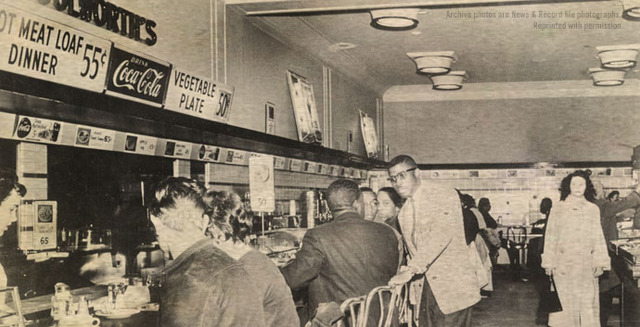 Sitting in on Greensboro