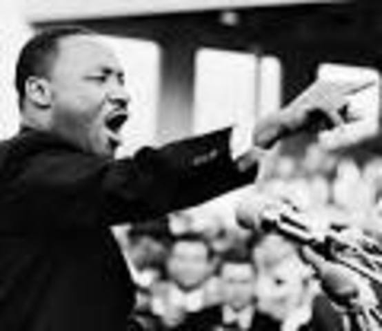 MLK Jr. Gives His Famous Speech