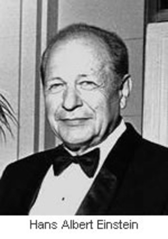 Hans Albert Einstein dies.