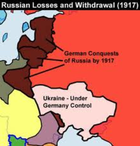 Russia withdraws from the war