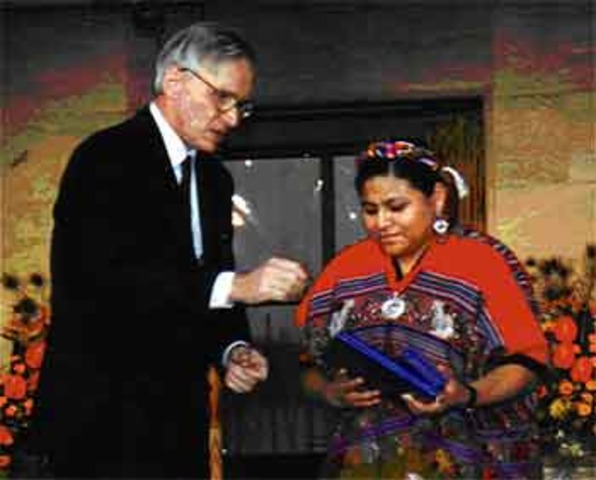 She won the Prize Nobel