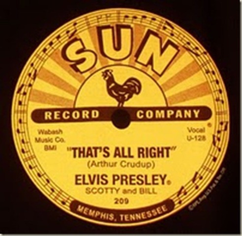 Elvis Releases His First Record