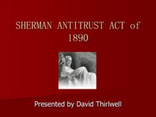 Sherman Anti-Trust Act