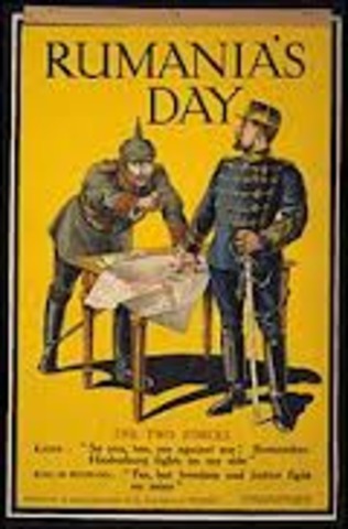 Romania enter the war