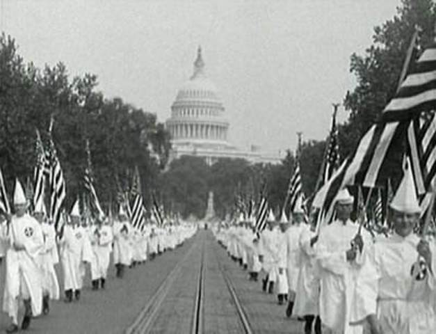 KKK Marches on Washington