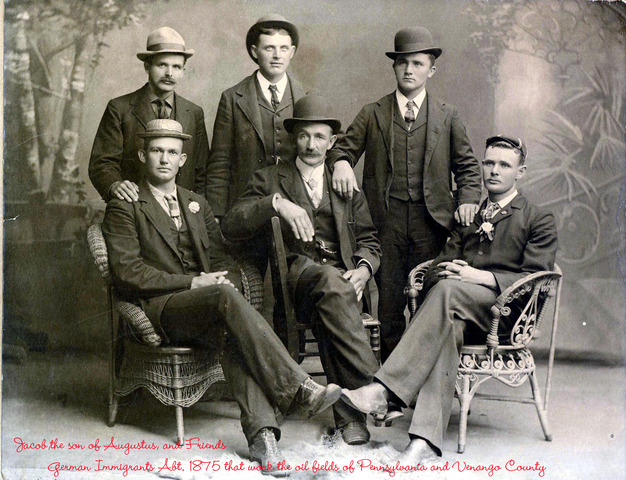 German, English, and Irish come to the U.S.