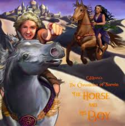 Shasta, Bree, Aravis, and Hwin all Meet Up After the War