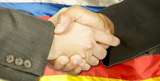 Germany and Russia make peace