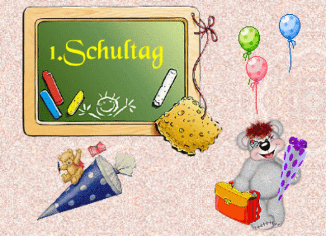 Die beiden Jungs gehen in die Schule zusammen