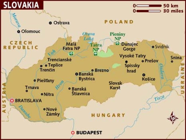 Slovakia is given to Germany