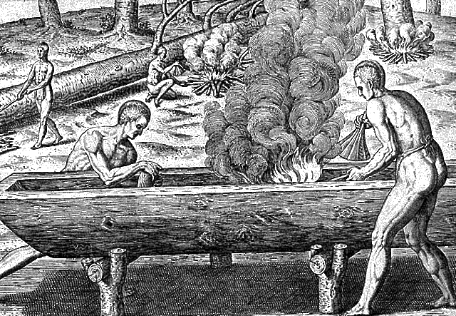 The first settlers on the Potomac River