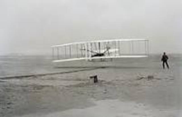 Wright Brothers Succeed With First Manned, Powered Flight