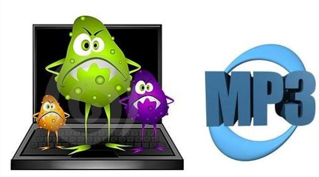 Aparicion del formato MP3 y el Virus