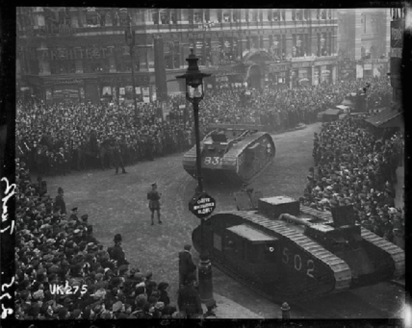 Germany signs Armisctice with allies