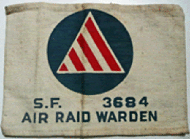 Was a Civil Defense Warden in Fayetteville, N.C.