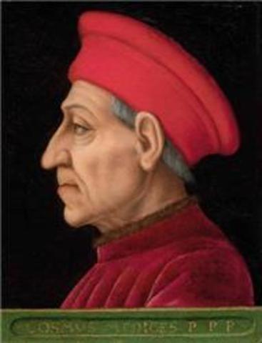 Cosimo de Medici dies