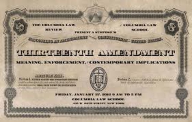 Thirteenth Amendment