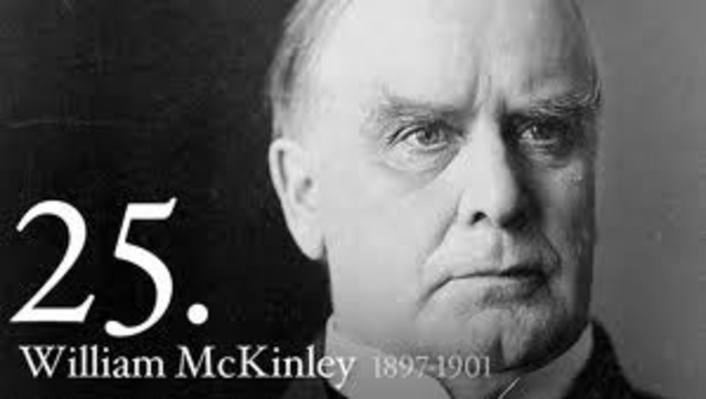 William Mckinley is elected president