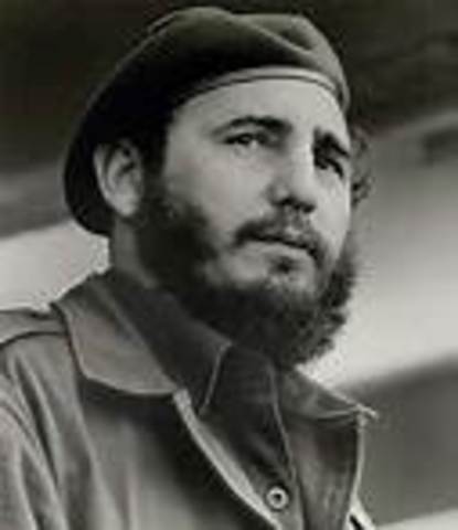 Cuba taken over by Communist Fidel Castro