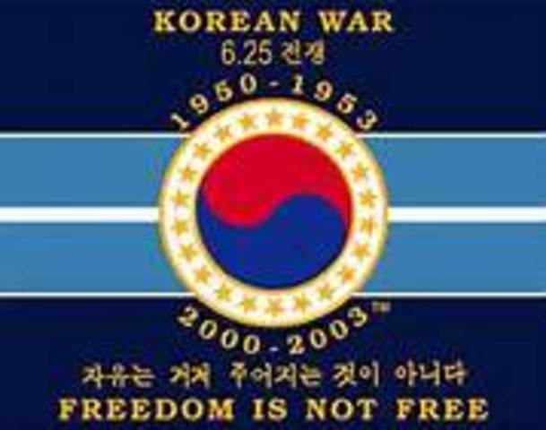 Korean War ends