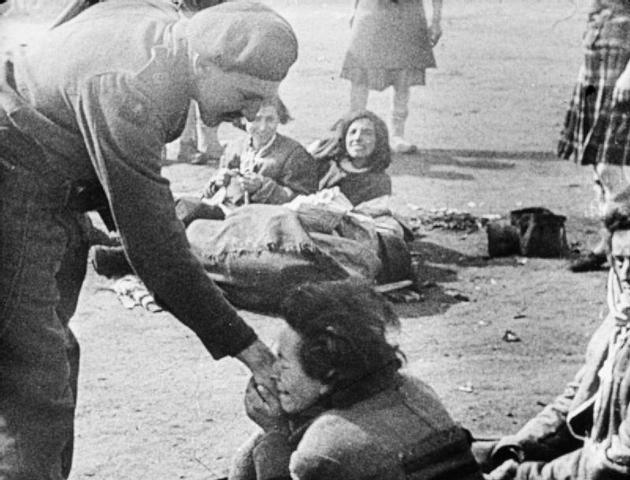 British Troops liberate Bergen-Belson