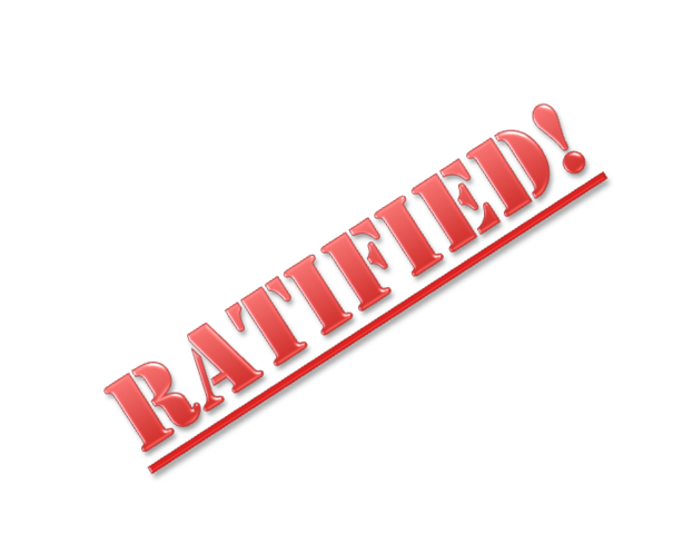 Amendment was ratified