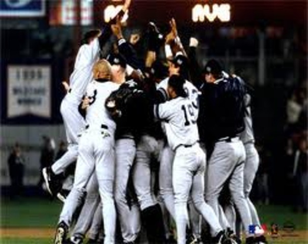 New York Yankees win World Series (WS)