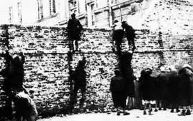 The Danish citizens smuggle most of the nation's Jews to neutral Sweden.