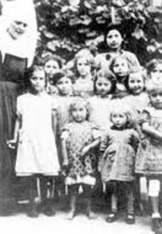 Gypsy and African-German children are expelled from public schools.