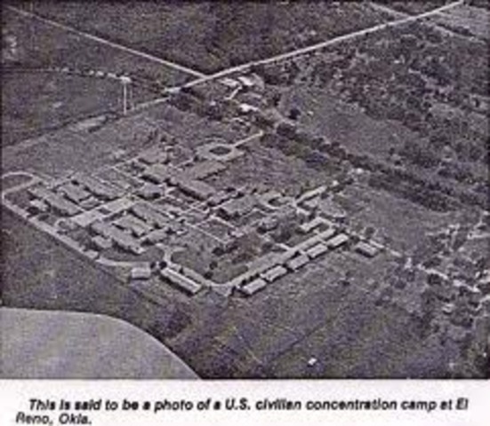 Nazi "extermination" camps located in occupied Poland at Auschwitz, Birkenau, Treblinka, Sobibor, Belzec, and Majdanek-Lublin begins mass murder of Jews in gas chambers.