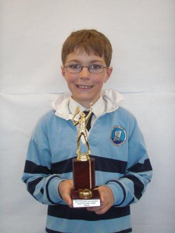 1st Singles Tennis Tournaments won!