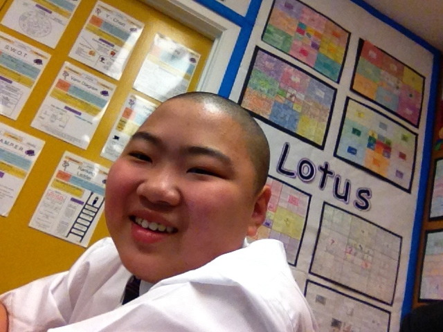 when i met a very good friend: Kelvin