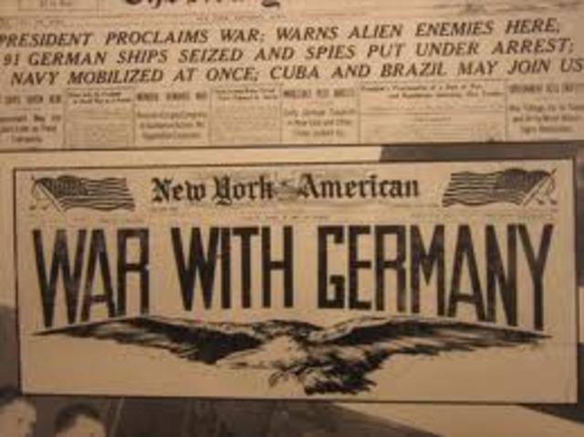 Germany declares war on the United States.