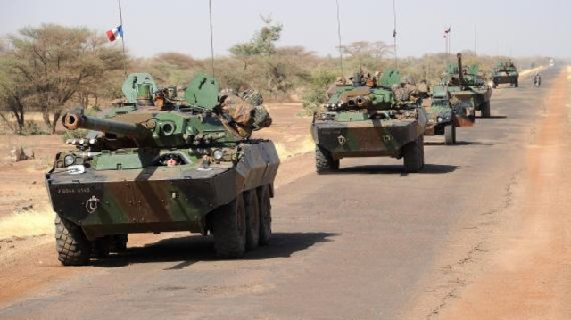 Intervention of the French army