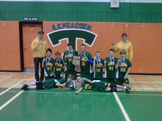 Won city championship in volleyball.