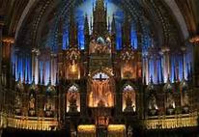 Notre Dame Cathredral is built