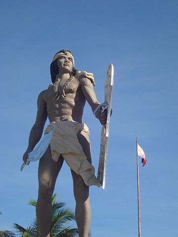 Battle of Mactan Lapu-Lapu defeats/kills Ferdinand Magellan