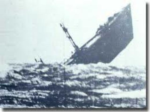 Jap submarine sunk