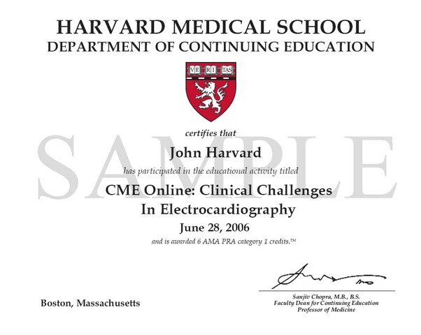 Graduate from Harvard Medical School