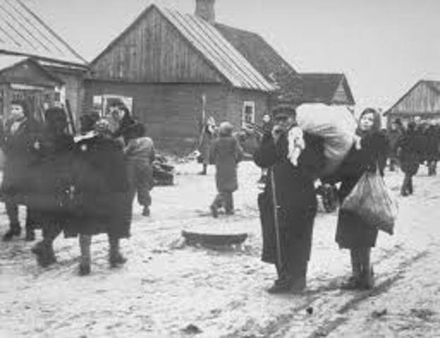 Jews must sell their businesses and real estate and hand over their securities and jewelry to the government at artificially low prices.