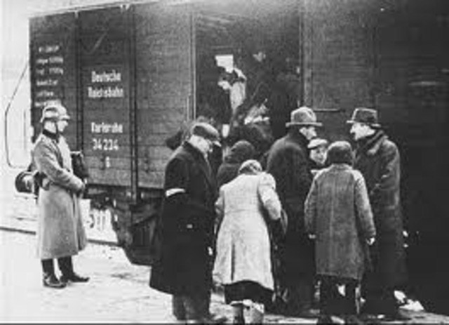 Five thousand Gypsies are deported from labor and internment camps in Austria to the Lódz ghetto in Poland.