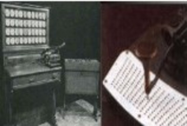 La maquina de Hollerith.
