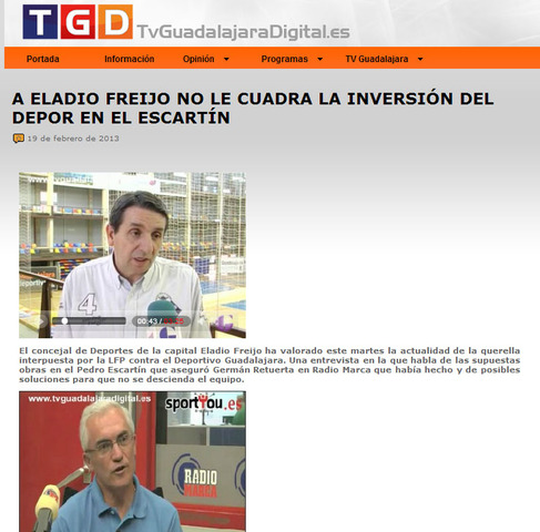 Al Ayuntamiento no le cuadran las inversiones en el Escartín.