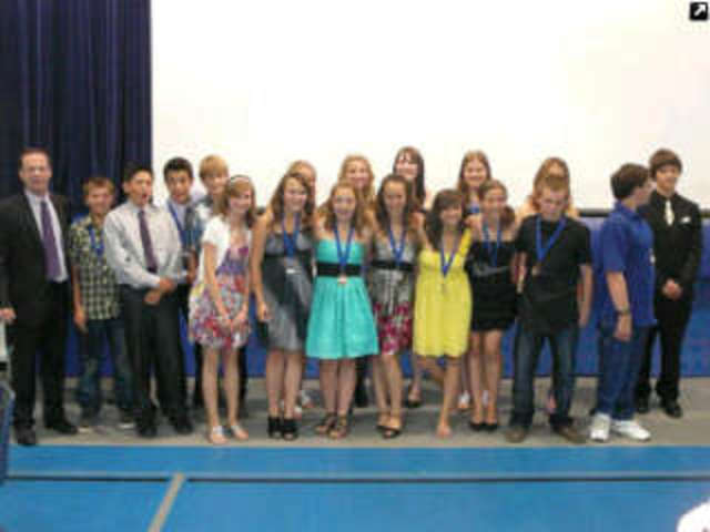 Grade eight graduation