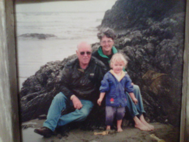 First time in the ocean