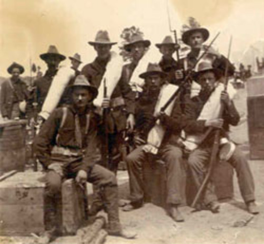 Spanish-American War- This was a major event because it showed American dominance and we became a global power. We also aquired foreign colonies