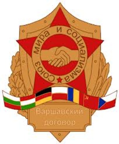 Warsaw Pact formed