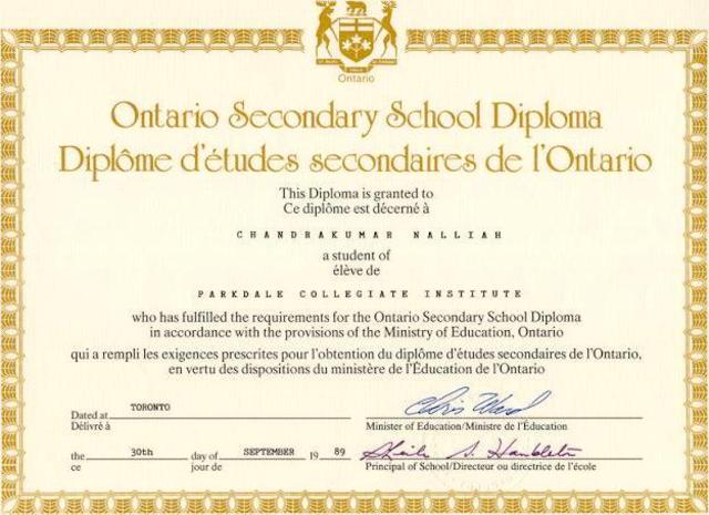 OSSD Diploma!