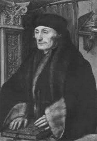 Death of Desiderius Erasmus
